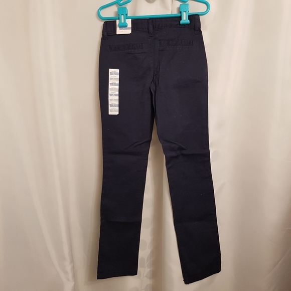 George boys size 7 slim dark blue pants NWT - Picture 2 of 4